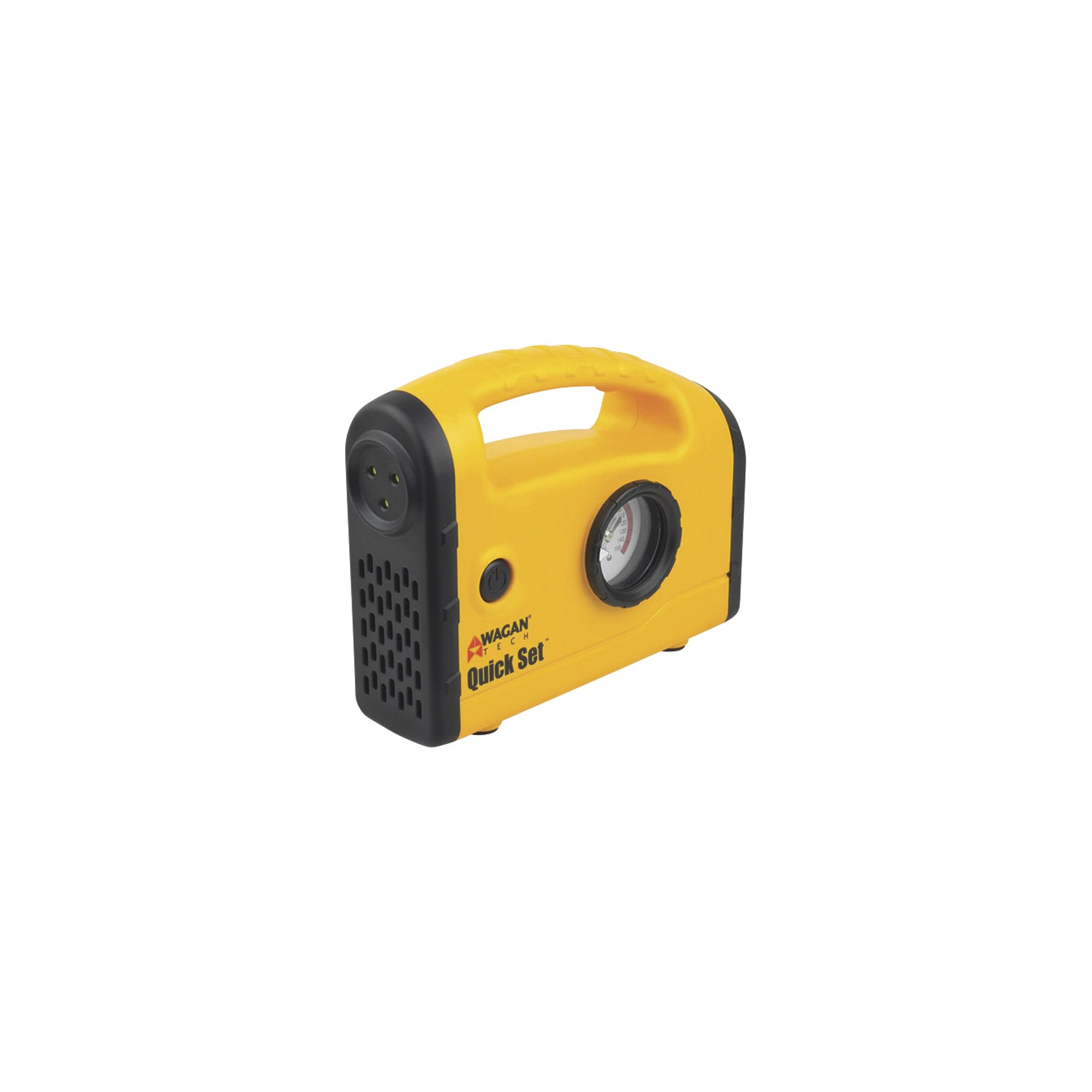 Wagan Tech Quick Set 12 Volt Tire Inflator Air Compressor — 150 PSI, Model# 7301
